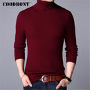 COODRONY Mens Sweaters 2018 Autumn Winter Thick Warm Pullover Men Knitted Cashmere Wool Sweater Men Heavy Turtleneck Jumper 8229