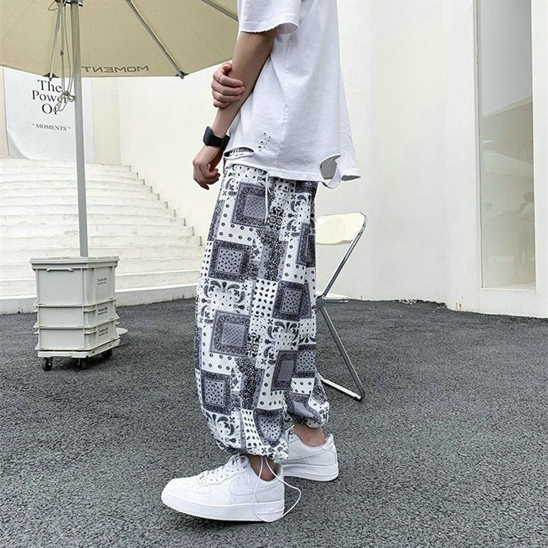 2022 männer Harem Hosen Neue Mode Jogger Jogginghose Korean Mann Lose Übergroße Hose Lustige Streetwear Männlichen Casual Hosen 5XL