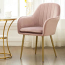 INS Modern Dining Chair Chairs Leisure Chair Armchair Cloth Art customized Living Room Furniture Decoration sofa Salon