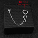 Edelstahl-Ohrringe Anti-verlorener Ohrclip Drahtlose Bluetooth-Kopfhörerhalter Zubehör Frauen Männer Ohrringe für Airpods