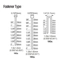 FUJIWARA 3-in-1 Carpenter Pneumatic Nail Gun 18Ga/20Ga Woodworking Air Stapler F10-F50, T20-T50, 440K Nails Carpentry Decoration