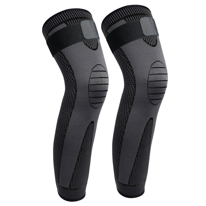 SKDK Warmth Sports Knee Brace Long Sleeve Cycling Running Workout Gym Sports Knee Pad Fitness Compression Knee Support