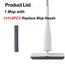 Fregona Eyliden de 180 grados, fregona autoescurridora, fregona exprimible con cabezas de fregona de esponja PVA, fregona para lavar el suelo, herramientas de limpieza del hogar