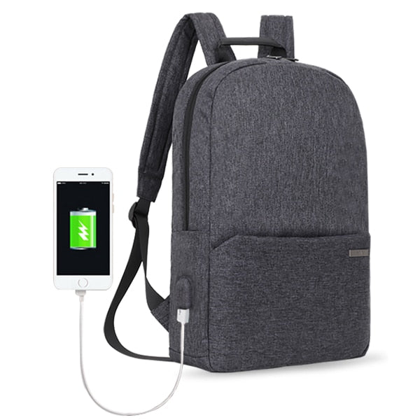 TINYAT Men Laptop Backpack for 15 ''Computer Mochila Escloar Waterproof School Backpack Bag for teenage Canvas Shoulder Backpack