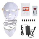 7 Colors Light LED Facial Mask with Neck Face Care Treatment Beauty Anti Acne Therapy Face Whitening Skin Rejuvenation Machine