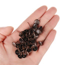 100Pcs Gold Brass Decorative Nails Tacks Applied Jewelry Gift Box Table Pushpins Furniture Hardware Woodwork Tool 11X16Mm