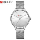 CURREN Women Watches Luxury Wrist watch relogio feminino Clock for Women Milanese Steel Lady Rose Gold Quartz Ladies Watch New