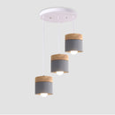 Nordic Minimalist E27 LED chandelier modern home decor wood indoor lighting bedroom living room study hanging lamp pendant light