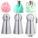 40pc/Set Russian Tulip Pastry Nozzles For Cream Stainless Steel Icing Piping Tips Pastry Bag Confectionery Cake Decorating Tools