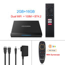 Global Mecool KM6 edición de lujo Amlogic S905X4 TV Box Android 10 4G 64GB 32G Certificado por Google Soporte Wifi6 BT1000M Decodificador