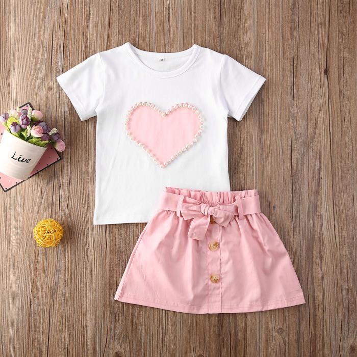 New Toddler Kids Baby Girl Valentine &