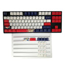 XVX Anime Key Caps For 60 percent Mechanical Keyboard Kit Ergonomic Cherry MX Gaming Keycaps Custom Diy OEM XDA PBT Keycaps Set