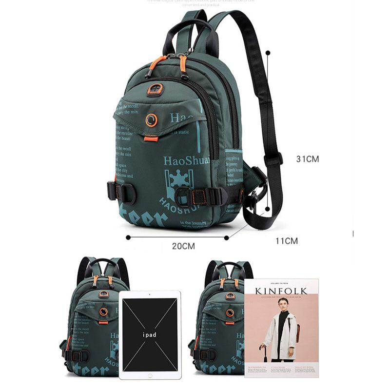 Nuevo diseñador de moda para hombre Mochila Mini Soft Touch multifunción Mochila pequeña Bolso de hombro para hombre Monedero para hombre