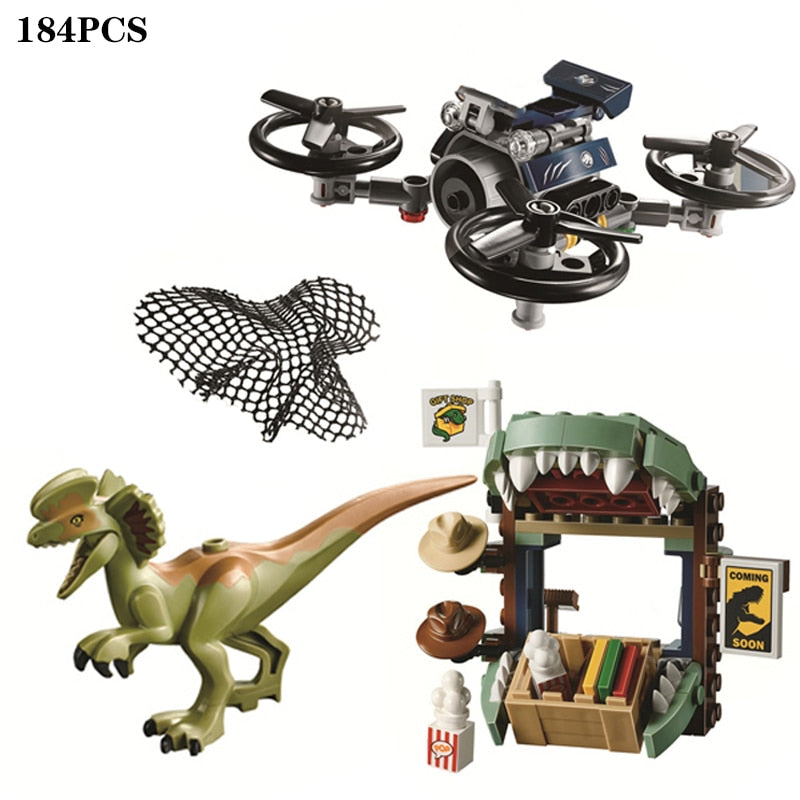 Jurassic Dinosaur World Mechanischer T-Rex Indominus Tyrannosaurus Ankylosaurus Bausteinziegelsteine ​​Spielzeug für Kindergeschenk 75941