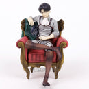 Figma Attack on Titan Eren Jaeger / Mikasa Ackerman / Levi Ackerman / PVC Figura de acción Modelo Toy Figuirne