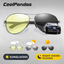 2022 Aviation Driving Photochromic Sunglasses Men Polarized Glasses Women Day Night Vision Driver Eyewear UV400 zonnebril heren