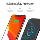 Soporte de cargador inalámbrico Qi 3 en 1 para Apple Watch 8 7 Airpods Pro 15W estación de carga rápida para iPhone 14 13 12 11 XS XR X 8