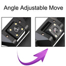 LEEPEE Car Rear View Camera 4/8 LED Parking Assistance Sensor Kit European License Plate Holder Frame Universal Auto Accessories