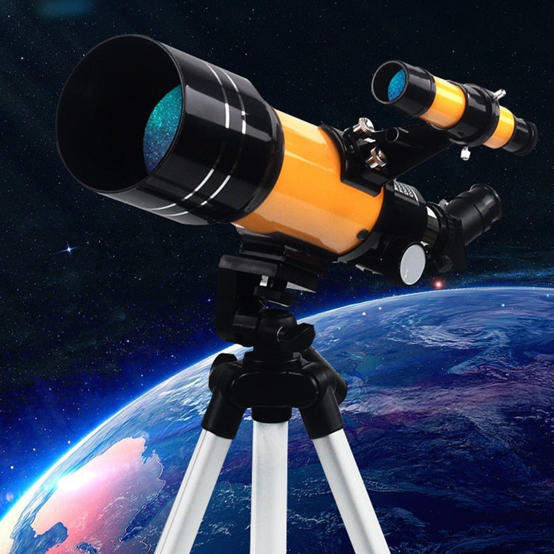 Telescopio astronómico 70300 de gran venta, telescopio profesional de alta calidad para observar las estrellas, alta definición y alta potencia