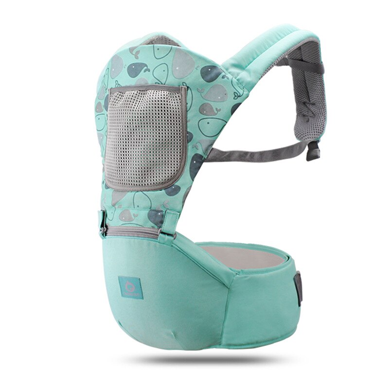 Portabebés ergonómico Sling frente abrazo cintura taburete cinturón de sujeción Porte Bebe canguro asiento de cadera versátil para las cuatro estaciones