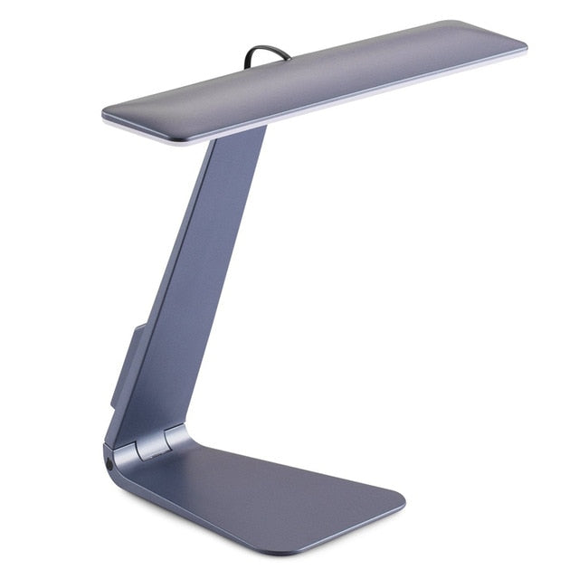 USB Rechargeable Folding Ultrathin Mac Style Desk Lamp Touch Dimming Table Night Light for Children Kids Reading Study