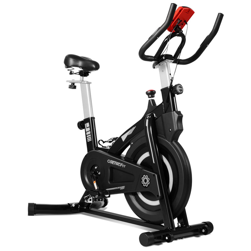ONETWOFIT Bicicleta Estatica Bike Indoor Cycling Sports Bike Home Gym Exercise Bike Fitness Equipment for Home Trainer