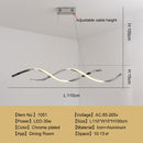 Nordic lamp Modern led pendant lights for dining living room shop led hanging pendant lamp fixture Chrome/Gold Plated finished