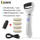 Amoladora eléctrica para pies, lima de talón, exfoliante, máquina de pedicura, pies, piel muerta dura, elimina la herramienta profesional de cuidado de archivos