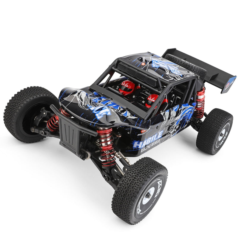 Wltoys 124018 High Speed Racing Car 60km/h 1/12 2.4GHz RC Car Off-Road Drift Car RTR 4WD Aluminum Alloy Chassis Zinc Alloy Gear