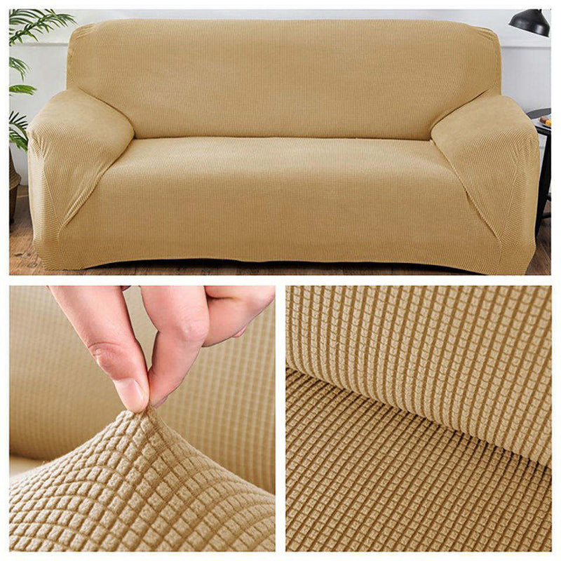 Polar-Fleece-Stoff Universal-Sofabezug Euro-Sofabezüge für Wohnzimmer Stretch-Schnitt-Ecksofa-Abdeckung Plaids auf dem Sofa