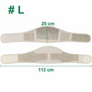 BYEPAIN Adjustable Self-heating Tourmaline Waist Brace Support Waist Trainer Magnetic Therapy Waist Belt Lumbar Care Braces