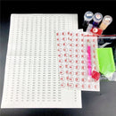 Herramientas de pintura de diamantes, accesorios, caja de almacenamiento, contenedor, accesorios de bordado de diamantes, caja contenedora de mosaico de piedra