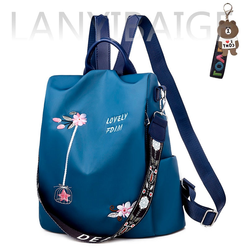 Fashion Backpack Women Shoulder Bags Large Capacity Women Backpack School Bags for Teenage Girls Light Ladies Travel Backpack