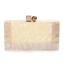 Marble Pattern Acrylic Bag Luxury Handbags Women Bags Designer Brand Famous Clutch Bag Party Wedding Clutch Purse bolso ZD1330
