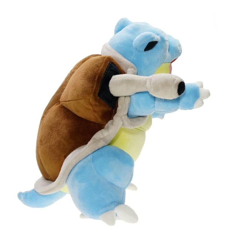 Pokemon peluche Animal relleno juguete Blastoise Squirtle Wartortle tortuga evolución muñeco de peluche para niños regalo 30cm