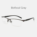 New Men's distance and near reading glasses Multi-focus automatic adjustment degree Anti-Blu-ray Presbyopia HD Glasses