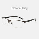 New Men's distance and near reading glasses Multi-focus automatic adjustment degree Anti-Blu-ray Presbyopia HD Glasses