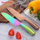 1/2 uds, cuchillos de cocina para deshuesar, cuchillo de Chef de acero inoxidable colorido, utensilios de cocina para el hogar, carne, verduras, rebanar, utensilios de cocina para barbacoa