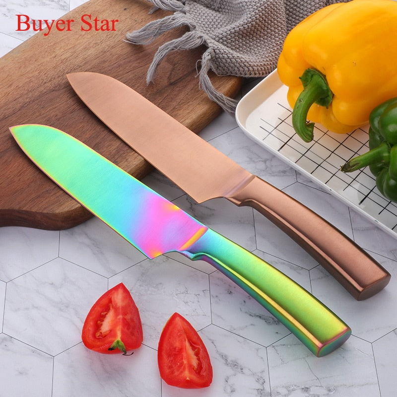 1/2PCS Kitchen Boning Knives Colorful Stainless Steel Chef Knife Cooking Home Gadgets Meat Vegetables Slicing BBQ Kitchenware