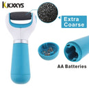 Amoladora eléctrica para pies, lima de talón, exfoliante, máquina de pedicura, pies, piel muerta dura, elimina la herramienta profesional de cuidado de archivos