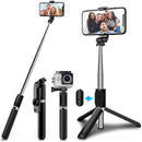 4 en 1 inalámbrico Bluetooth selfie stick con trípode Aleación auto selfiestick smartphone selfie-stick 3 teléfono para cámara de iphone