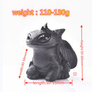 1PC Natural Obsidian Hand Carved Doll Dragon Polished Crystal Healing Stone Home decoration Art Collectible Figurine  DIY Crafts