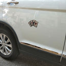 YJZT 15.2CM*9.8CM  Cartoon Playing Cards A Decal PVC Motorcycle Car Sticker  11-00780