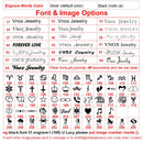 Vnox Anti-Allergie-Edelstahlarmbänder für Baby Babi, personalisierbar, Name, Geburts-ID, Bar, personalisierbar, Mädchen, Jungen, Kind, einzigartiges Geschenk