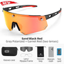 ROCKBROS Polarized Photochromic Cycling Glasses Bike Glasses Outdoor Sports MTB Bicycle Sunglasses Goggles Eyewear Myopia Frame