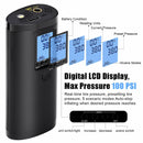 Portable Air Bike Pump Mini Electric Inflator Rechargeable Air Pump Auto Car Inflatable Rechargeable Compressor