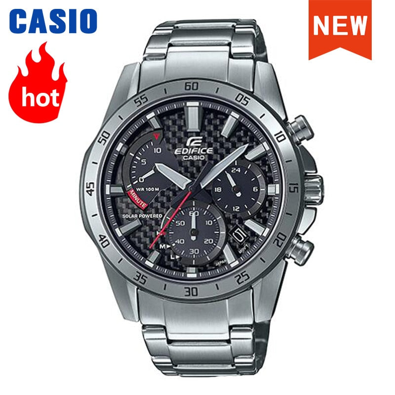 Reloj Casio Edifice, reloj para hombre, marca de lujo, cuarzo, cronógrafo resistente al agua, reloj para hombre, reloj deportivo de carreras, reloj militar, reloj masculino