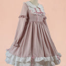 NONSAR Vintage Princess Women Lolita Dress Sweet Lace Angel Bowknot High Waist Victorian Kawaii Girl Gothic Halloween New