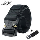 Military Equipment Combat Tactical Belts for Men Army Training Nylon Metal Buckle Waist Belt Outdoor Hunting Waistband
