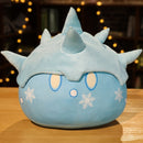 Anime Velvet Cartoon Pendant Game Genshin Impact Cosplay Slime Plush Pillow Project Elements Kids Toys Girls Gifts Spinning Ball